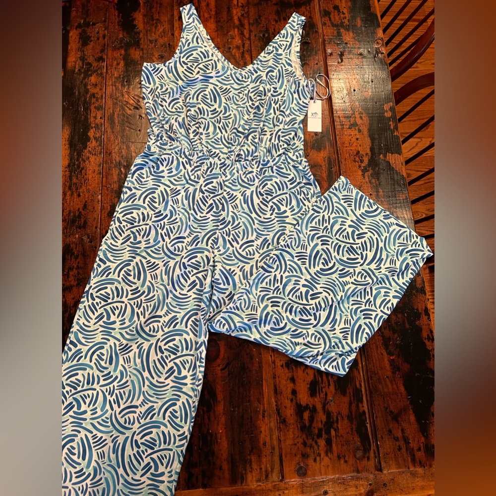 Brand new southern tide jump suit